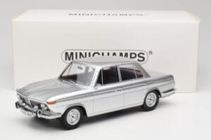 BMW 1800 Ti Сребрист Minichamps 1:18 107024000 Смола — снимка 6 от 6