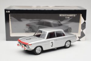 BMW 1800 TiSA #3 D. Glemser / J. Ickx 24 Hours of Spa 1965 Minichamps 1:18 155652903 Метал — снимка 6 от 6