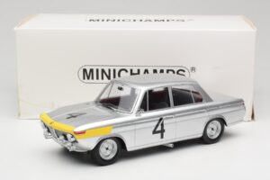 BMW 1800 TiSA #4 J. Ickx / J. van Ophem 24 Hours of Spa 1965 Winners Minichamps 1:18 107652504 Смола — снимка 6 от 6