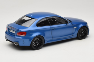 BMW 1M Coupe E82 Blue Metallic Minichamps 1:18 110020025 Метал — снимка 3 от 8