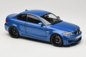 BMW 1M Coupe E82 Blue Metallic Minichamps 1:18 110020025 Метал — снимка 6 от 8