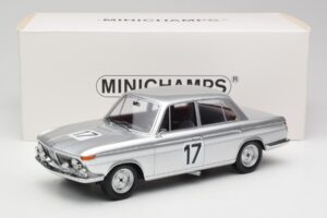 BMW 2000 Ti #17 J. Ickx / H. Hahne 24 Hours of Spa 1966 Winners Minichamps 1:18 107662517 Смола — снимка 6 от 6