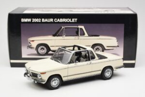 BMW 2002 Baur Кабриолет E10 Chamonix Бял AUTOart 1:18 70532 Метал — снимка 8 от 8