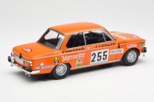 BMW 2002 Jagermeister #255 W. Stiller Rally Monte Carlo 1973 IXO 1:18 18RMC165 Метал — снимка 2 от 6