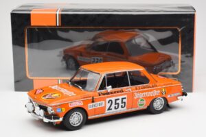 BMW 2002 Jagermeister #255 W. Stiller Rally Monte Carlo 1973 IXO 1:18 18RMC165 Метал — снимка 6 от 6