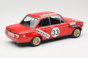 BMW 2002 Jockey Racing #33 B. Tobiasson / L. Nordstrom 6 Hours Nurburgring 1972 Minichamps 1:18 155722633 Метал — снимка 2 от 6