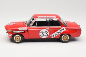 BMW 2002 Jockey Racing #33 B. Tobiasson / L. Nordstrom 6 Hours Nurburgring 1972 Minichamps 1:18 155722633 Метал — снимка 3 от 6