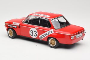 BMW 2002 Jockey Racing #33 B. Tobiasson / L. Nordstrom 6 Hours Nurburgring 1972 Minichamps 1:18 155722633 Метал — снимка 5 от 6