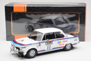 BMW 2002 #11 A. Warmbold / J. Todt RAC Rally 1973 IXO 1:18 18RMC164 Метал — снимка 6 от 6