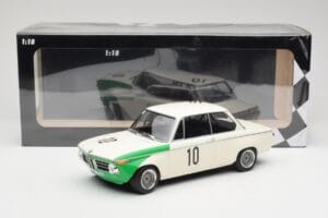 BMW 2002 Tii E10 #10 H. Hahne / D. Quester Winners Nurburgring 1968 Minichamps 1:18 155682710 Метал — снимка 6 от 6