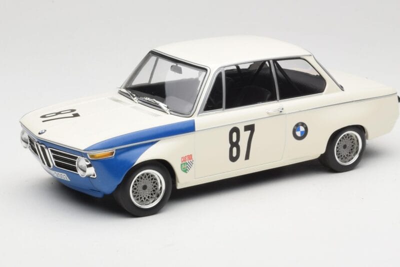 BMW 2002 Tii E10 #87 H. Hahne Grand Prix Brno 1969 Minichamps 1:18 155692787 Метал