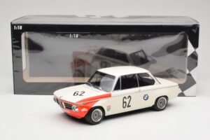 BMW 2002 tiK BMW AG #1 H. Hahne / D. Quester Class Winner Guards International 6 Hours Brands Hatch 1969 Minichamps 1:18 1556 — снимка 6 от 6