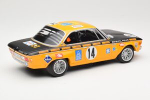BMW 2800 CS BMW Alpina #14 H. Kelleners / G. Huber Winners 24 Hours of Spa 1970 Minichamps 1:18 155702714 Метал — снимка 2 от 6