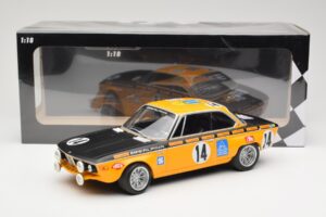 BMW 2800 CS BMW Alpina #14 H. Kelleners / G. Huber Winners 24 Hours of Spa 1970 Minichamps 1:18 155702714 Метал — снимка 6 от 6