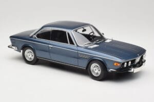 BMW 2800 CS E9 Син Металик Minichamps 1:18 155028032 Метал — снимка 4 от 6