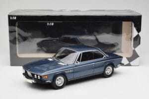 BMW 2800 CS E9 Син Металик Minichamps 1:18 155028032 Метал — снимка 6 от 6