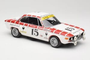 BMW 2800 CS E9 #15 Team Marabout Gaye / S. Braillard 24 Hours of Spa 1972 Minichamps 1:18 155722715 Метал — снимка 4 от 6