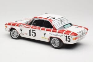 BMW 2800 CS E9 #15 Team Marabout Gaye / S. Braillard 24 Hours of Spa 1972 Minichamps 1:18 155722715 Метал — снимка 5 от 6