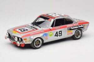 BMW 2800 CS E9 #49 Team Schnitzer G. Herzog / H. Heyer 24 Hours of Spa 1972 Minichamps 1:18 155722749 Метал