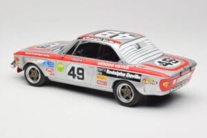 BMW 2800 CS E9 #49 Team Schnitzer G. Herzog / H. Heyer 24 Hours of Spa 1972 Minichamps 1:18 155722749 Метал — снимка 5 от 6