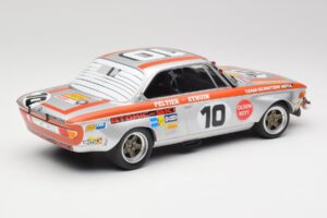 BMW 2800 CS Team Schnitzer #10 J. Fitzpatrick / J. Peltier Spa 1972 Minichamps 1:18 155722710 Метал — снимка 2 от 6