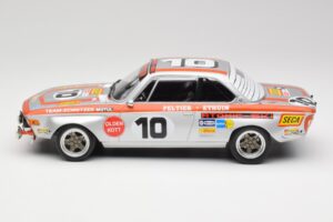 BMW 2800 CS Team Schnitzer #10 J. Fitzpatrick / J. Peltier Spa 1972 Minichamps 1:18 155722710 Метал — снимка 3 от 6