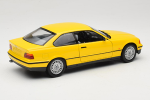 BMW 3 Series E36 Coupe Жълт UT Models 1:18 180023320 Метал — снимка 3 от 8