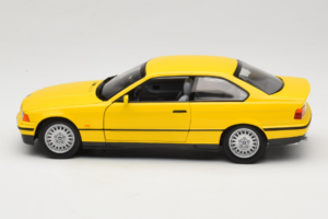 BMW 3 Series E36 Coupe Жълт UT Models 1:18 180023320 Метал — снимка 4 от 8