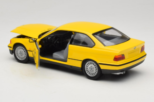 BMW 3 Series E36 Coupe Жълт UT Models 1:18 180023320 Метал — снимка 5 от 8
