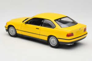 BMW 3 Series E36 Coupe Жълт UT Models 1:18 180023320 Метал — снимка 7 от 8