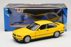 BMW 3 Series E36 Coupe Жълт UT Models 1:18 180023320 Метал — снимка 8 от 8