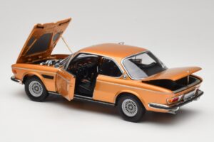 BMW 3.0 CSi E9 Gold Metallic Minichamps 1:18 180029027 Метал — снимка 5 от 8