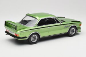 BMW 3.0 CSL E9 Green Metallic Minichamps 1:18 155028132 Метал — снимка 2 от 6