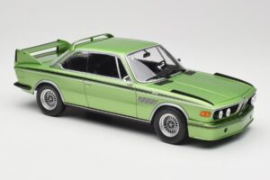 BMW 3.0 CSL E9 Green Metallic Minichamps 1:18 155028132 Метал — снимка 4 от 6