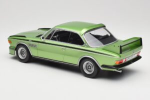BMW 3.0 CSL E9 Green Metallic Minichamps 1:18 155028132 Метал — снимка 5 от 6