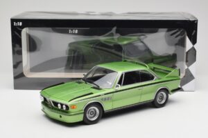 BMW 3.0 CSL E9 Green Metallic Minichamps 1:18 155028132 Метал — снимка 6 от 6