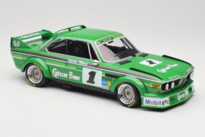 BMW 3.0 CSL E9 #1 Alpina G. Nilsson / D. Quester Winners Nürburgring 1977 Minichamps 1:18 155772501 Метал — снимка 4 от 6