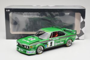 BMW 3.0 CSL E9 #1 Alpina G. Nilsson / D. Quester Winners Nürburgring 1977 Minichamps 1:18 155772501 Метал — снимка 6 от 6