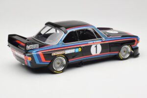 BMW 3.0 CSL E9 #1 BMW Motorsport H-J. Stuck Winner Norisring Trophy 1974 Minichamps 1:18 155742691 Метал — снимка 2 от 6