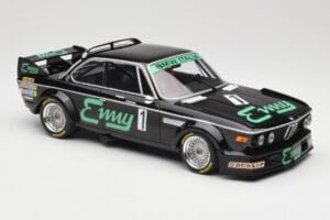 BMW 3.0 CSL E9 #1 F. Grano / P. Xhenceval GP Brno 1978 Minichamps 1:18 155782501 Метал — снимка 4 от 6
