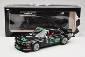 BMW 3.0 CSL E9 #1 F. Grano / P. Xhenceval GP Brno 1978 Minichamps 1:18 155782501 Метал — снимка 6 от 6