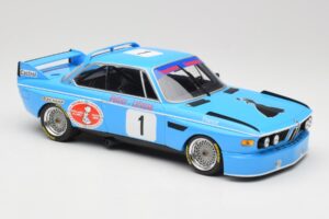 BMW 3.0 CSL E9 #1 Precision Liegeoise J. Peltier / C. Lafosse Winners 4 Hours Monza 1974 Minichamps 1:18 155742681 Метал — снимка 3 от 6