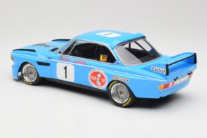 BMW 3.0 CSL E9 #1 Precision Liegeoise J. Peltier / C. Lafosse Winners 4 Hours Monza 1974 Minichamps 1:18 155742681 Метал — снимка 4 от 6