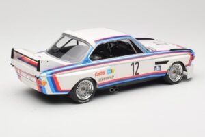 BMW 3.0 CSL E9 #12 BMW Motorsport C. Amon / H-J. Stuck Winners 6 Hours Nurburgring 1973 Minichamps 1:18 155732612 Метал — снимка 2 от 6
