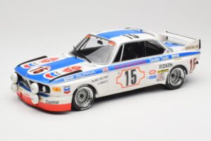 BMW 3.0 CSL E9 #15 BMW Alpina J. Peltier / H. Menzel 24 Hours of Spa 1973 Minichamps 1:18 155732695 Метал