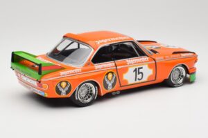 BMW 3.0 CSL E9 #15 Jägermeister Racing N. Lauda / G. Joisten 6 Hours Nurburgring 1973 Minichamps 1:18 155732615 Метал — снимка 2 от 6
