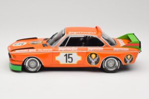 BMW 3.0 CSL E9 #15 Jägermeister Racing N. Lauda / G. Joisten 6 Hours Nurburgring 1973 Minichamps 1:18 155732615 Метал — снимка 3 от 6