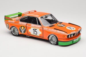 BMW 3.0 CSL E9 #15 Jägermeister Racing N. Lauda / G. Joisten 6 Hours Nurburgring 1973 Minichamps 1:18 155732615 Метал — снимка 4 от 6