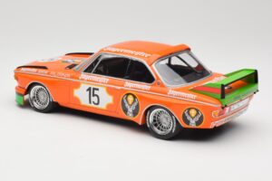 BMW 3.0 CSL E9 #15 Jägermeister Racing N. Lauda / G. Joisten 6 Hours Nurburgring 1973 Minichamps 1:18 155732615 Метал — снимка 5 от 6