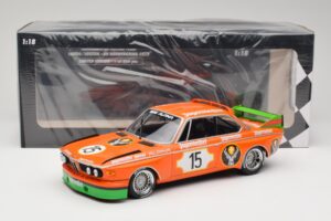 BMW 3.0 CSL E9 #15 Jägermeister Racing N. Lauda / G. Joisten 6 Hours Nurburgring 1973 Minichamps 1:18 155732615 Метал — снимка 6 от 6